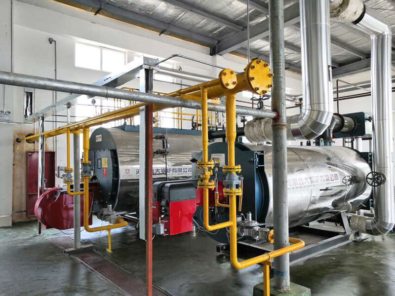 臥式燃氣導(dǎo)熱油鍋爐現(xiàn)場圖一